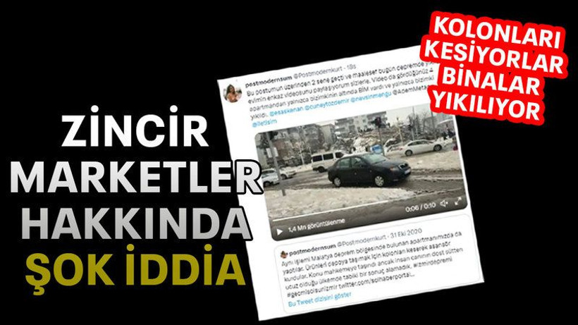 Zincir marketler hakkında şok iddia
